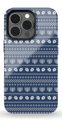 Light the Night | Hannukah Case Phone Case Casetry Essential + MagSafe® iPhone 13 Pro