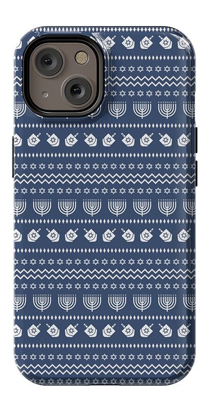 Light the Night | Hannukah Case Phone Case Casetry Essential + MagSafe® iPhone 14