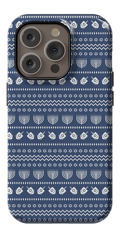 Light the Night | Hannukah Case Phone Case Casetry Essential + MagSafe® iPhone 14 Pro
