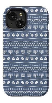 Light the Night | Hannukah Case Phone Case Casetry Essential + MagSafe® iPhone 15