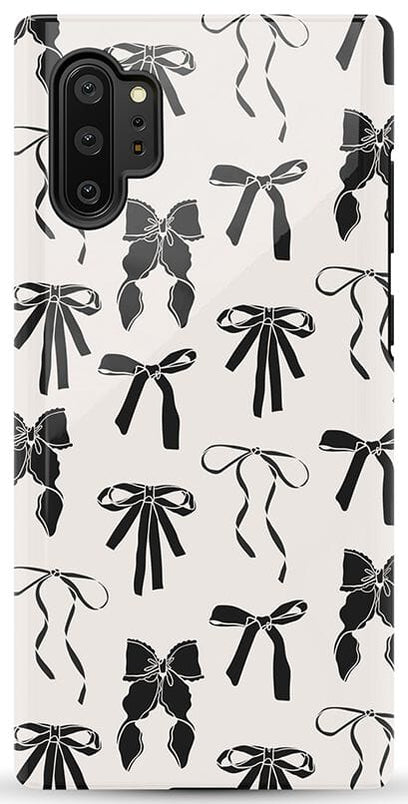 Goth Girlie | Black Bows Case Phone Case Casetry Essential Galaxy Note 10 Plus 