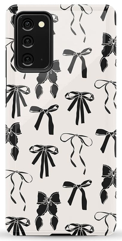 Goth Girlie | Black Bows Case Phone Case Casetry Essential Galaxy Note 20 