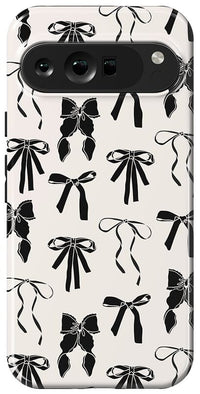 Goth Girlie | Black Bows Case Phone Case Casetry Essential Google Pixel 9 Pro XL 