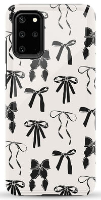 Goth Girlie | Black Bows Case Phone Case Casetry Essential Galaxy S20 Plus 