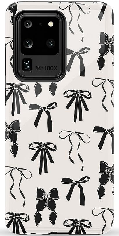 Goth Girlie | Black Bows Case Phone Case Casetry Essential Galaxy S20 Ultra 