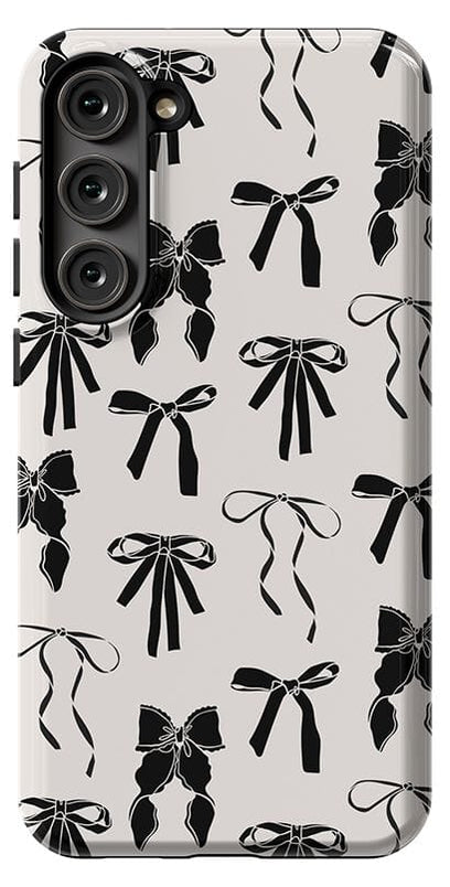 Goth Girlie | Black Bows Case Phone Case Casetry Essential Galaxy S23 Plus 