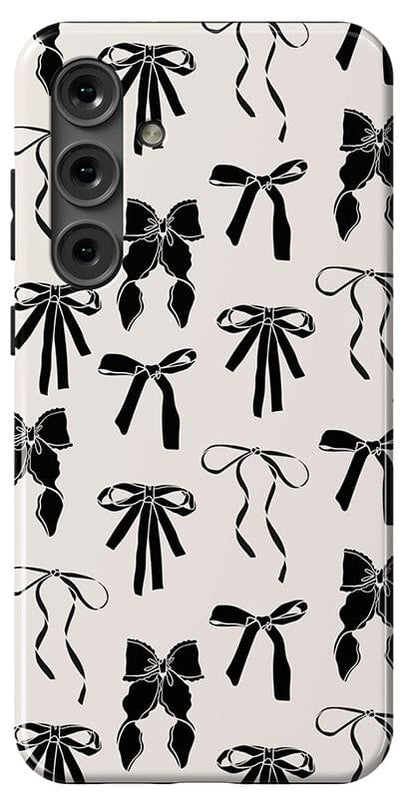 Goth Girlie | Black Bows Case Phone Case Casetry Essential Galaxy S24 Plus 