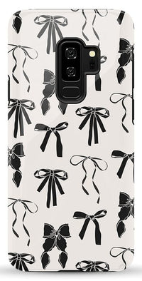 Goth Girlie | Black Bows Case Phone Case Casetry Essential Galaxy S9 Plus 