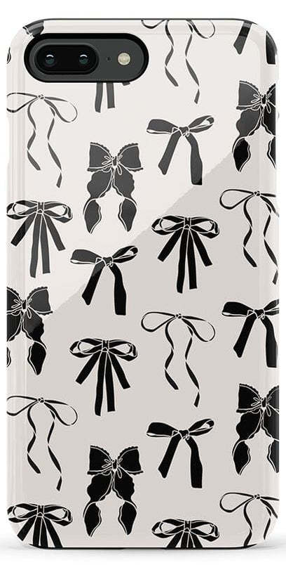 Goth Girlie | Black Bows Case Phone Case Casetry Essential iPhone 6/7/8 Plus 