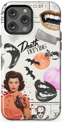 If You Dare | Horror Collage Case Phone Case Casetry Essential + MagSafe® iPhone 13 Pro Max 