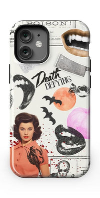 If You Dare | Horror Collage Case Phone Case Casetry Essential + MagSafe® iPhone 12 Mini 