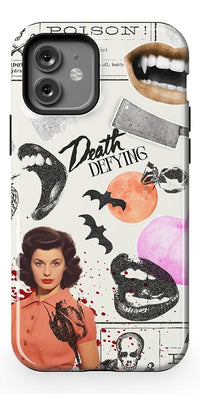 If You Dare | Horror Collage Case Phone Case Casetry Essential + MagSafe® iPhone 12 Pro 