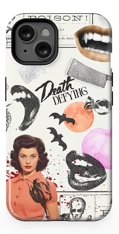 If You Dare | Horror Collage Case Phone Case Casetry Essential + MagSafe® iPhone 13 