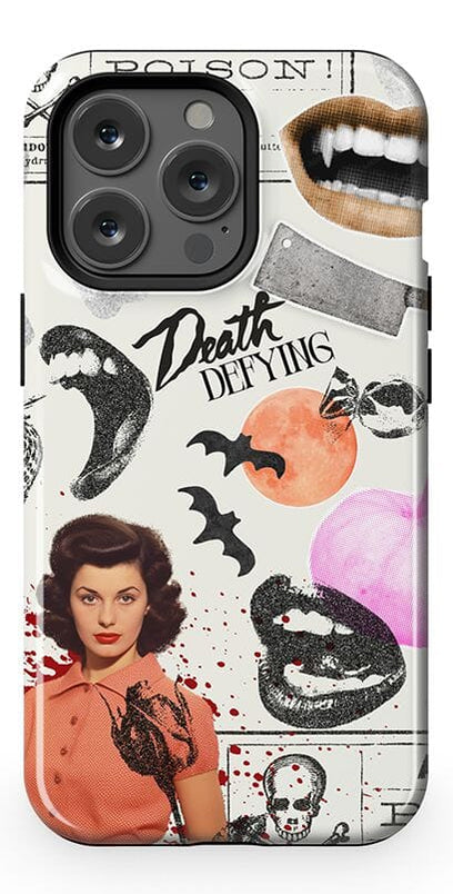 If You Dare | Horror Collage Case Phone Case Casetry Essential + MagSafe® iPhone 13 Pro 