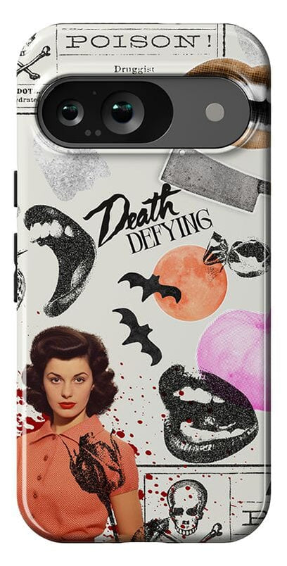 If You Dare | Horror Collage Case Phone Case Casetry Essential Google Pixel 9 