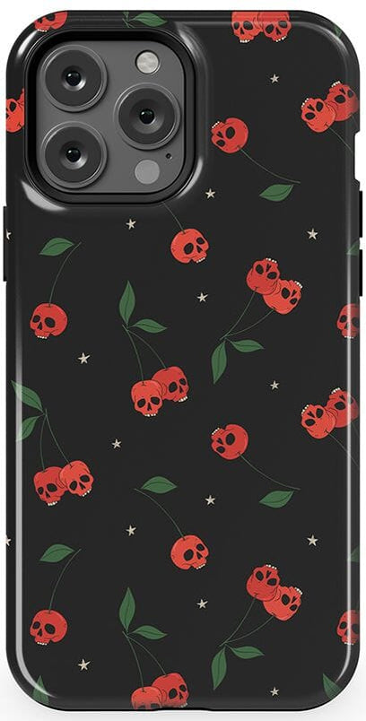 Sweet Revenge | Cherry Skulls Case Phone Case Casetry Essential + MagSafe® iPhone 13 Pro Max 