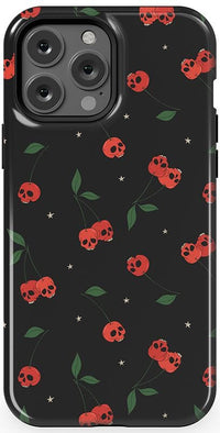 Sweet Revenge | Cherry Skulls Case Phone Case Casetry Essential + MagSafe® iPhone 13 Pro Max 