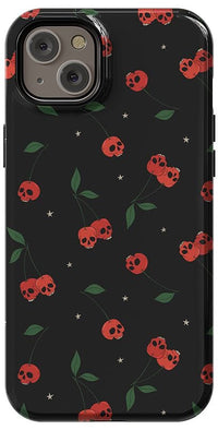 Sweet Revenge | Cherry Skulls Case Phone Case Casetry Essential + MagSafe® iPhone 14 Plus 