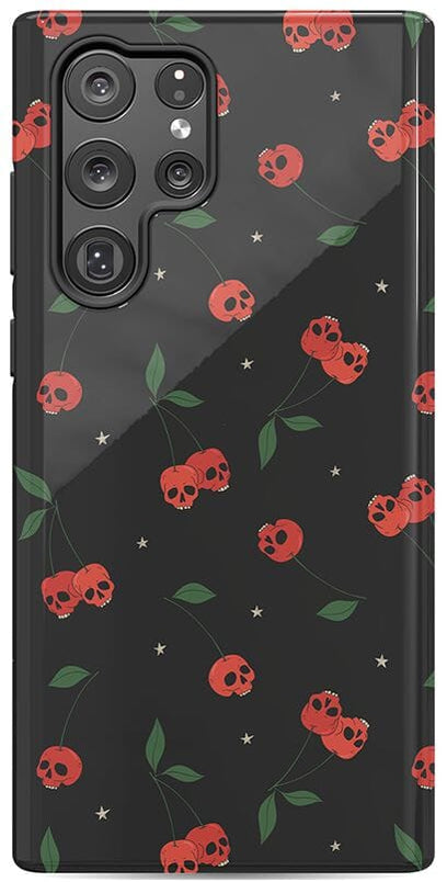 Sweet Revenge | Cherry Skulls Case Phone Case Casetry Essential Galaxy S22 Ultra 