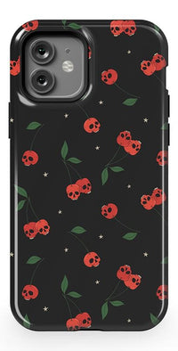 Sweet Revenge | Cherry Skulls Case Phone Case Casetry Essential + MagSafe® iPhone 12 Pro 