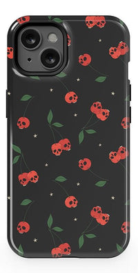 Sweet Revenge | Cherry Skulls Case Phone Case Casetry Essential + MagSafe® iPhone 13 