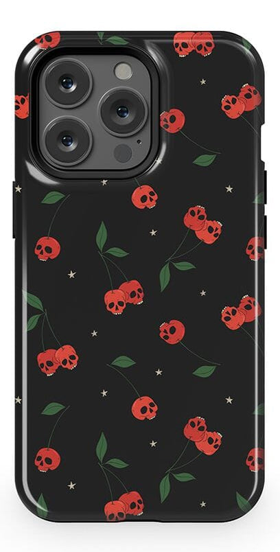 Sweet Revenge | Cherry Skulls Case Phone Case Casetry Essential + MagSafe® iPhone 13 Pro 