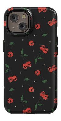 Sweet Revenge | Cherry Skulls Case Phone Case Casetry Essential + MagSafe® iPhone 14 