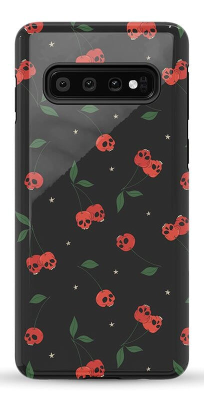 Sweet Revenge | Cherry Skulls Case Phone Case Casetry Essential Galaxy S10 