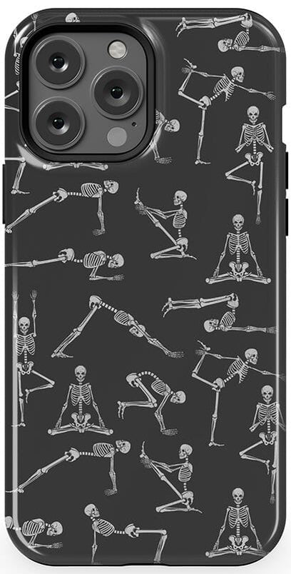 Corpse Pose | Skeleton Yoga Case Phone Case Casetry Essential + MagSafe® iPhone 13 Pro Max 