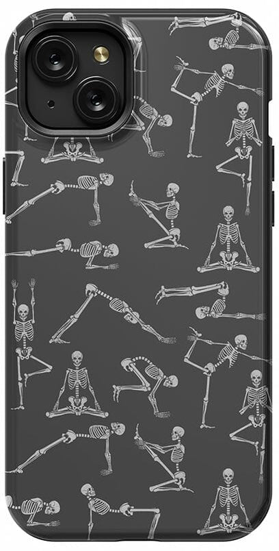 Corpse Pose | Skeleton Yoga Case Phone Case Casetry Essential + MagSafe® iPhone 15 Plus 