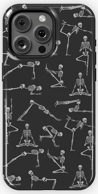 Corpse Pose | Skeleton Yoga Case Phone Case Casetry 