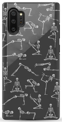 Corpse Pose | Skeleton Yoga Case Phone Case Casetry Essential Galaxy Note 10 Plus 