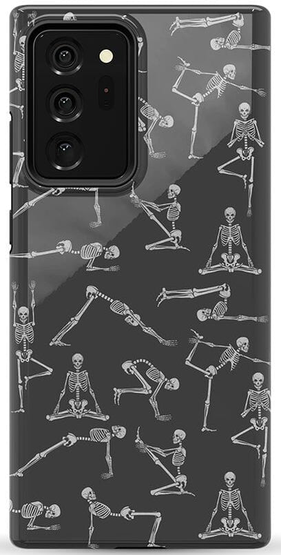 Corpse Pose | Skeleton Yoga Case Phone Case Casetry Essential Galaxy Note 20 Ultra 