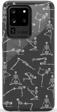 Corpse Pose | Skeleton Yoga Case Phone Case Casetry Essential Galaxy S20 Ultra 