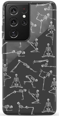 Corpse Pose | Skeleton Yoga Case Phone Case Casetry Essential Galaxy S21 Ultra 