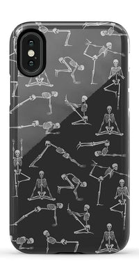 Corpse Pose | Skeleton Yoga Case Phone Case Casetry Essential iPhone X / XS 