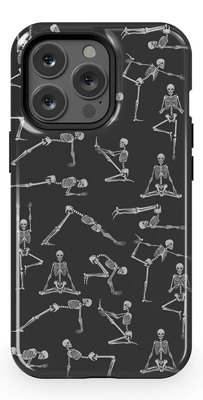 Corpse Pose | Skeleton Yoga Case Phone Case Casetry Essential + MagSafe® iPhone 13 Pro 