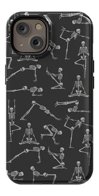 Corpse Pose | Skeleton Yoga Case Phone Case Casetry Essential + MagSafe® iPhone 14 