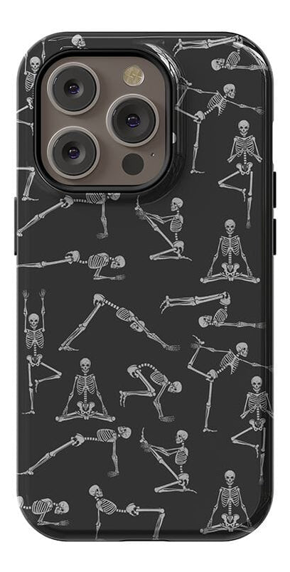 Corpse Pose | Skeleton Yoga Case Phone Case Casetry Essential + MagSafe® iPhone 14 Pro 