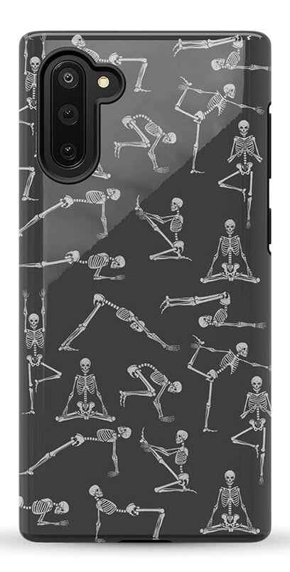 Corpse Pose | Skeleton Yoga Case Phone Case Casetry Essential Galaxy Note 10 