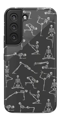 Corpse Pose | Skeleton Yoga Case Phone Case Casetry Essential Galaxy S22 