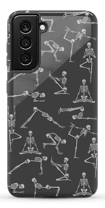 Corpse Pose | Skeleton Yoga Case Phone Case Casetry Essential Galaxy S21 