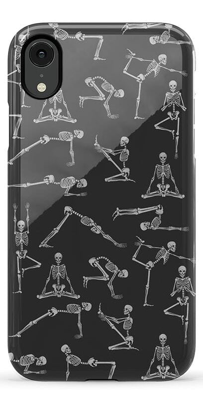 Corpse Pose | Skeleton Yoga Case Phone Case Casetry Essential iPhone XR 