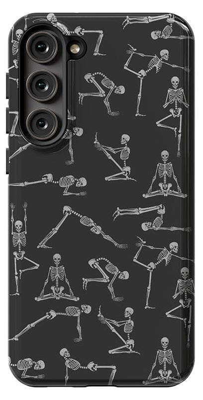 Corpse Pose | Skeleton Yoga Case Phone Case Casetry Essential Galaxy S23 Plus 