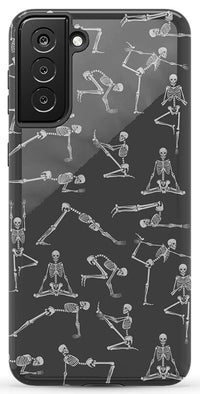 Corpse Pose | Skeleton Yoga Case Phone Case Casetry Essential Galaxy S21 Plus 