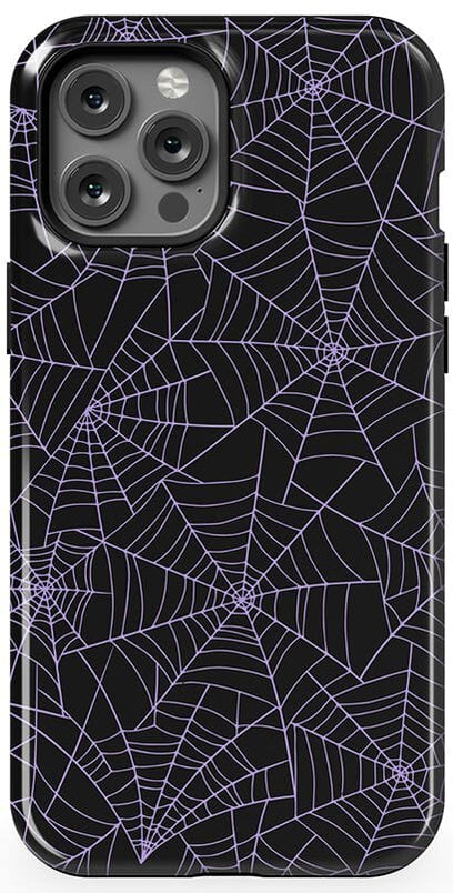 Midnight Web | Spider Web Case Phone Case Casetry Essential + MagSafe® iPhone 12 Pro Max 