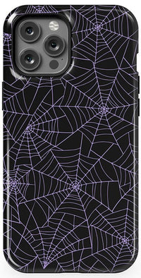 Midnight Web | Spider Web Case Phone Case Casetry Essential + MagSafe® iPhone 12 Pro Max 