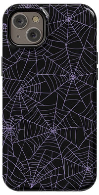 Midnight Web | Spider Web Case Phone Case Casetry Essential + MagSafe® iPhone 14 Plus 