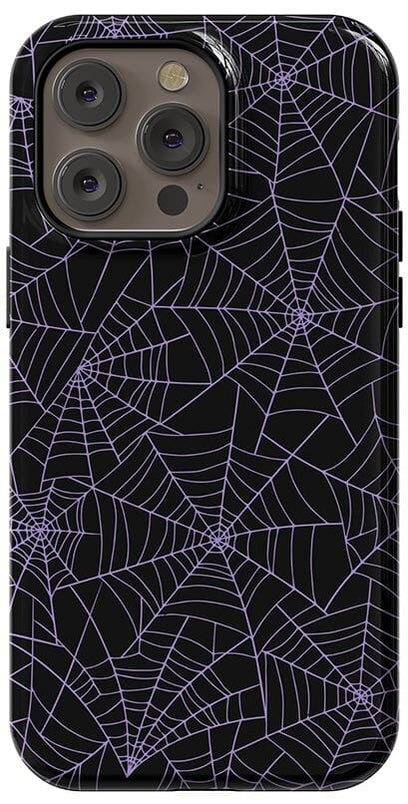 Midnight Web | Spider Web Case Phone Case Casetry Essential + MagSafe® iPhone 14 Pro Max 