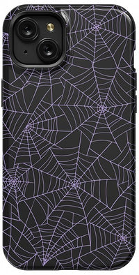 Midnight Web | Spider Web Case Phone Case Casetry Essential + MagSafe® iPhone 15 Plus 